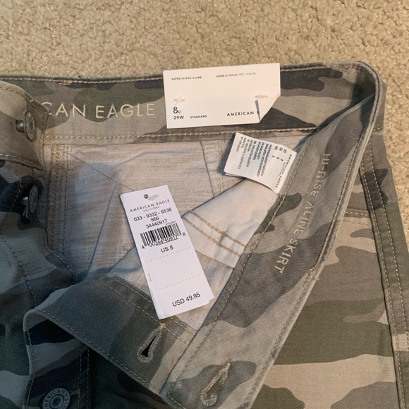 American Eagle Camo Skirt - Picture 4 of 5